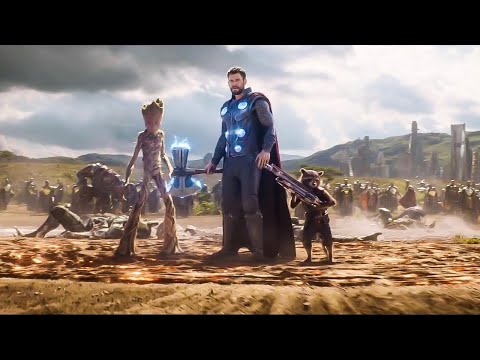 თორი ჩამოდის ვაკანდას სცენაში - Avengers Infinity War (2018) კინოკლიპი